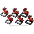 BRADY - TagLock per interruttori: Clamp On Sovradimensionato – 6/pk