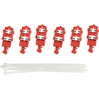 BRADY - TagLock per interruttori: Snap On – 6/pk