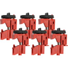 BRADY - TagLock per interruttori: Multipolare – 50/pk