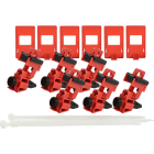 BRADY - TagLock per interruttori: 120/277V Clamp On – 6/pk 148698