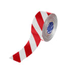 BRADY - Nastro marcasuolo a strisce ToughStripe Max  - 76,20 mm, rosso/bianco