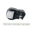 BRADY - Targhette resistenti allo strappo 50 x 12 mm QTÀ 180 BK/WT