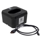 BRADY - Stazione di ricarica induttiva Bluetooth per CR2100 con cavo USB da 1 m.
