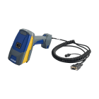 BRADY - Lettore V2200 con cavo spiralato da 3 m e trasformatore universale