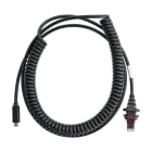 BRADY - Cavo spiralato USB-C/RJ50 per lettore di codici a barre cablato V2200, 3 m