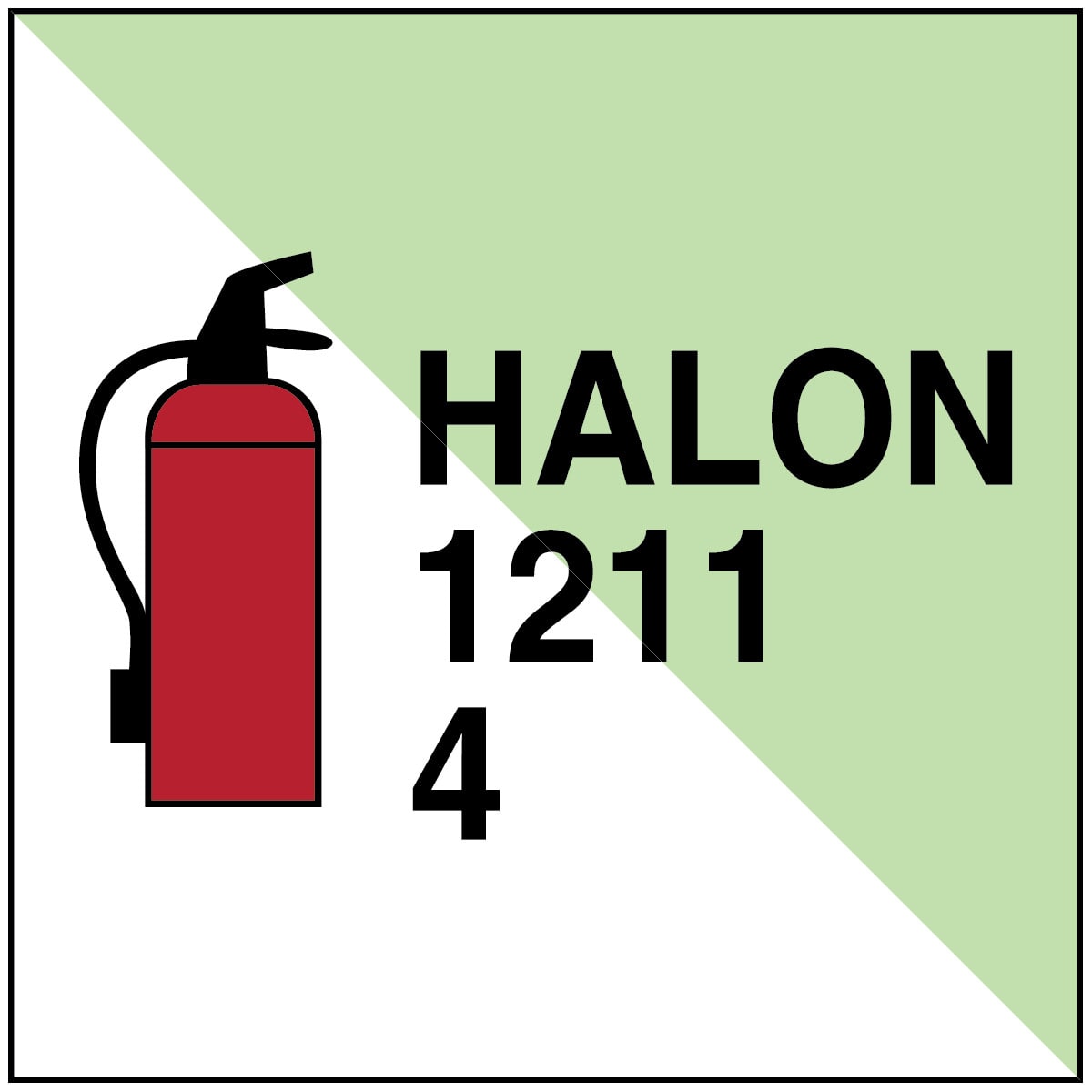 BRADY - Estintore portatile Halon 1211/4 – OMI