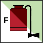BRADY - Estintore portatile a schiuma – OMI 195241
