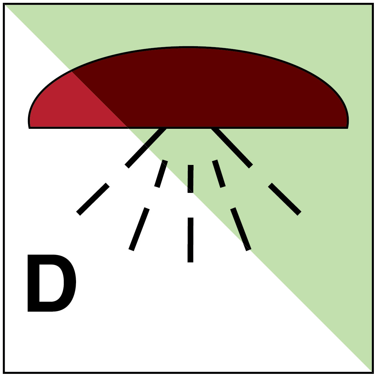 BRADY - Zona con impianto antincendio a pioggia – OMI 195386