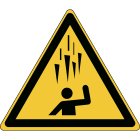 BRADY - Avvertenza; CaDu?a ghiaccio – Segnaletica di sicurezza - ISO7010