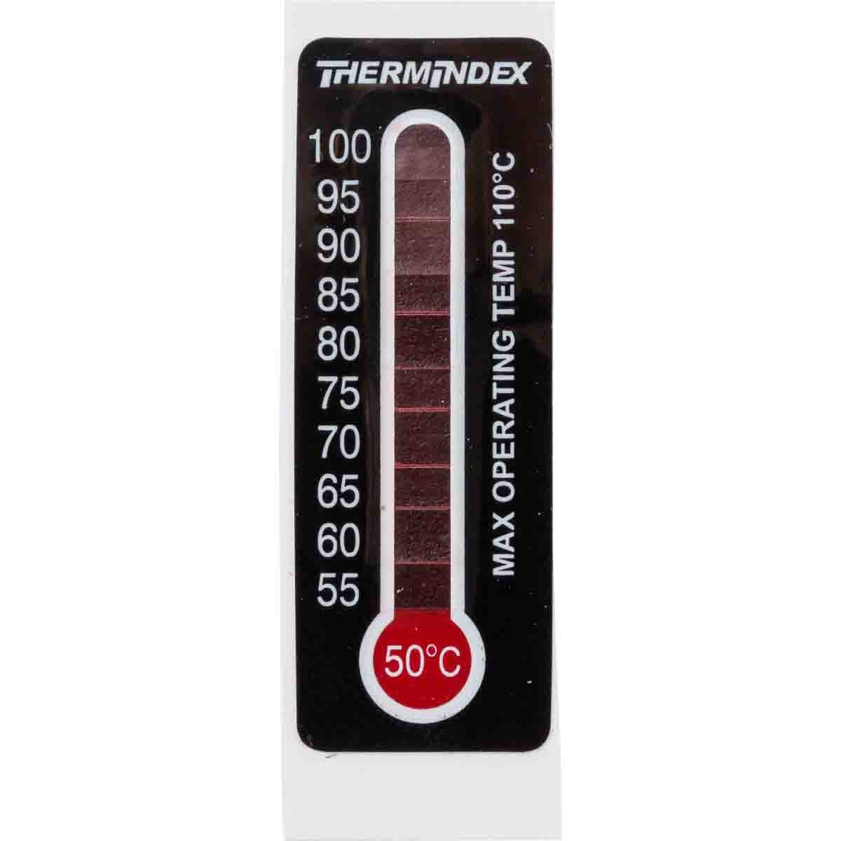 BRADY - Etichette indicatrici di temperatura reversibili - 11 tacche