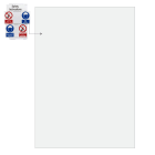 BRADY - Segnaletica di sicurezza intercambiabile – Inserti vuoti