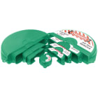 BRADY - Set di sistemi di chiusura per valvole a saracinesca – Verdi 196215