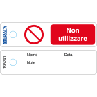 BRADY - Mini-targhetta – Non utilizzare – IT