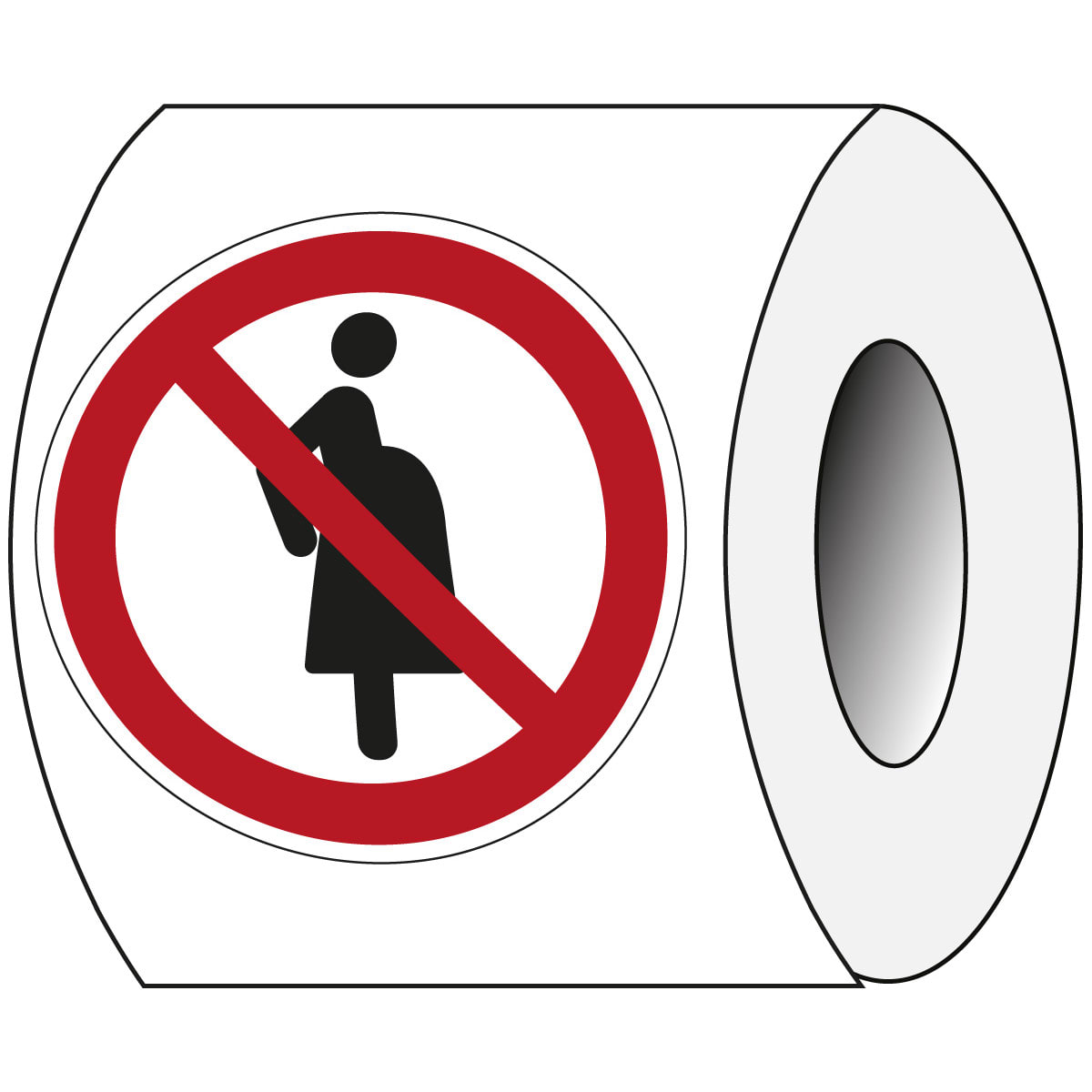 BRADY - Segnaletica di sicurezza ISO – Divieto per donne in gravidanza 197026