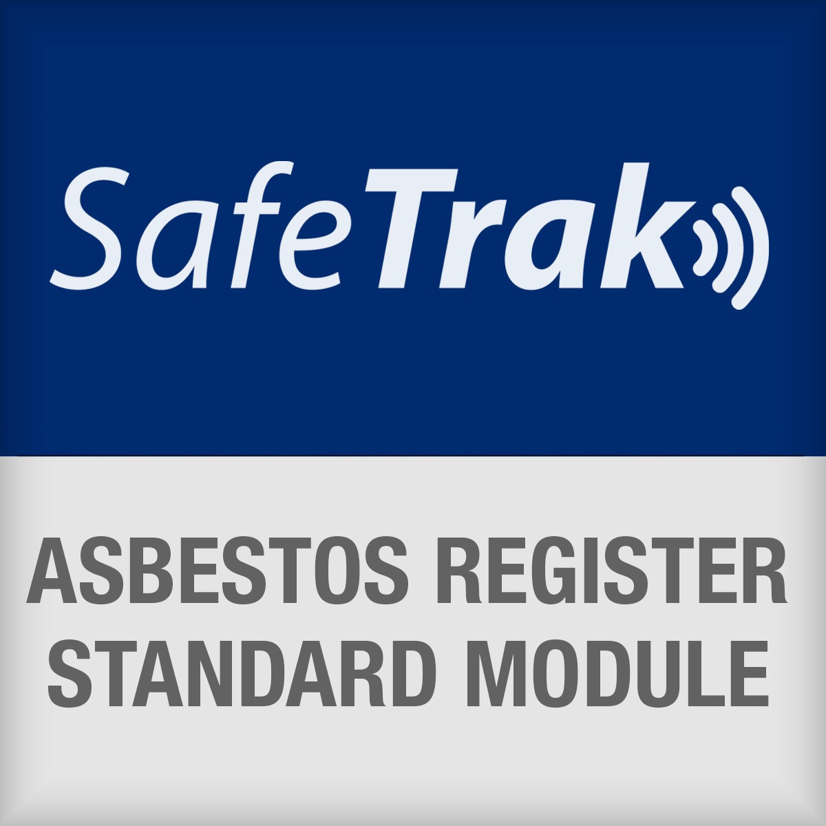 BRADY - Modulo standard registro amianto SafeTrak