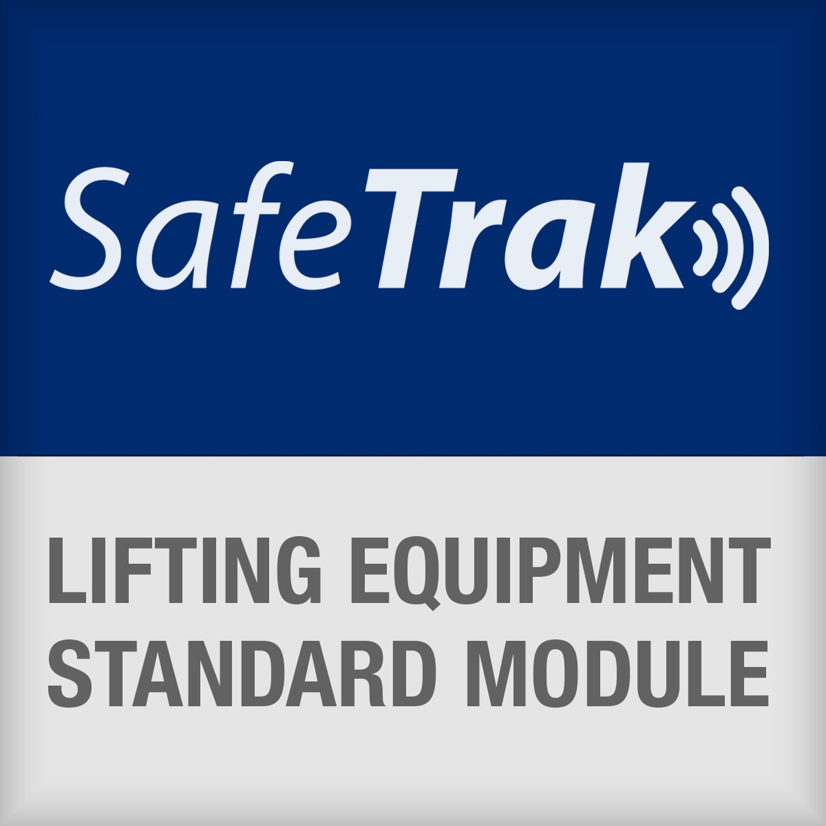 BRADY - Modulo standard mezzi di sollevamento SafeTrak