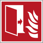 BRADY - Segnaletica di sicurezza ISO – Porta antincendio