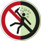 BRADY - Segnaletica di sicurezza ISO – Non per le persone in stato di ebbrezza 198189