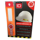 BRADY - Cartellino di identificazione di emergenza per addetti – SOS 198499