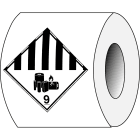 BRADY - Segnaletica per trasporto – ADR 9A – Marchio per batterie e pile al litio 198519