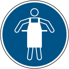 BRADY - Segnaletica di sicurezza ISO – È obbligatorio indossare il grembiule protettivo