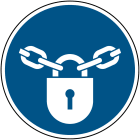 BRADY - Segnaletica di sicurezza ISO – Tenere chiuso