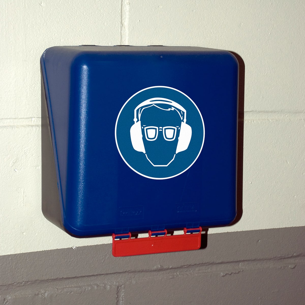 BRADY - Dispenser per protezioni per le orecchie e protezioni per gli occhi