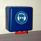 BRADY - Dispenser per protezioni per le orecchie e protezioni per gli occhi