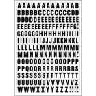 BRADY - Lettere magnetiche su foglio 224069