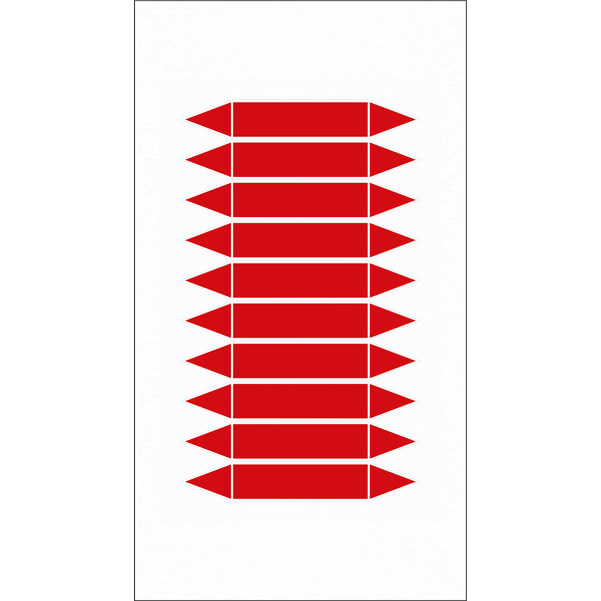 BRADY - Marcatubi scrivibili su foglio