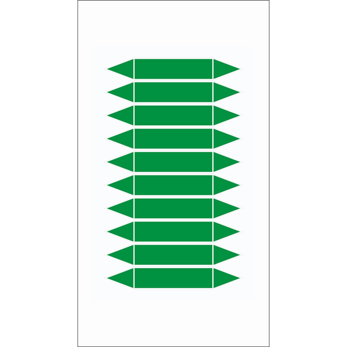 BRADY - Marcatubi scrivibili su foglio