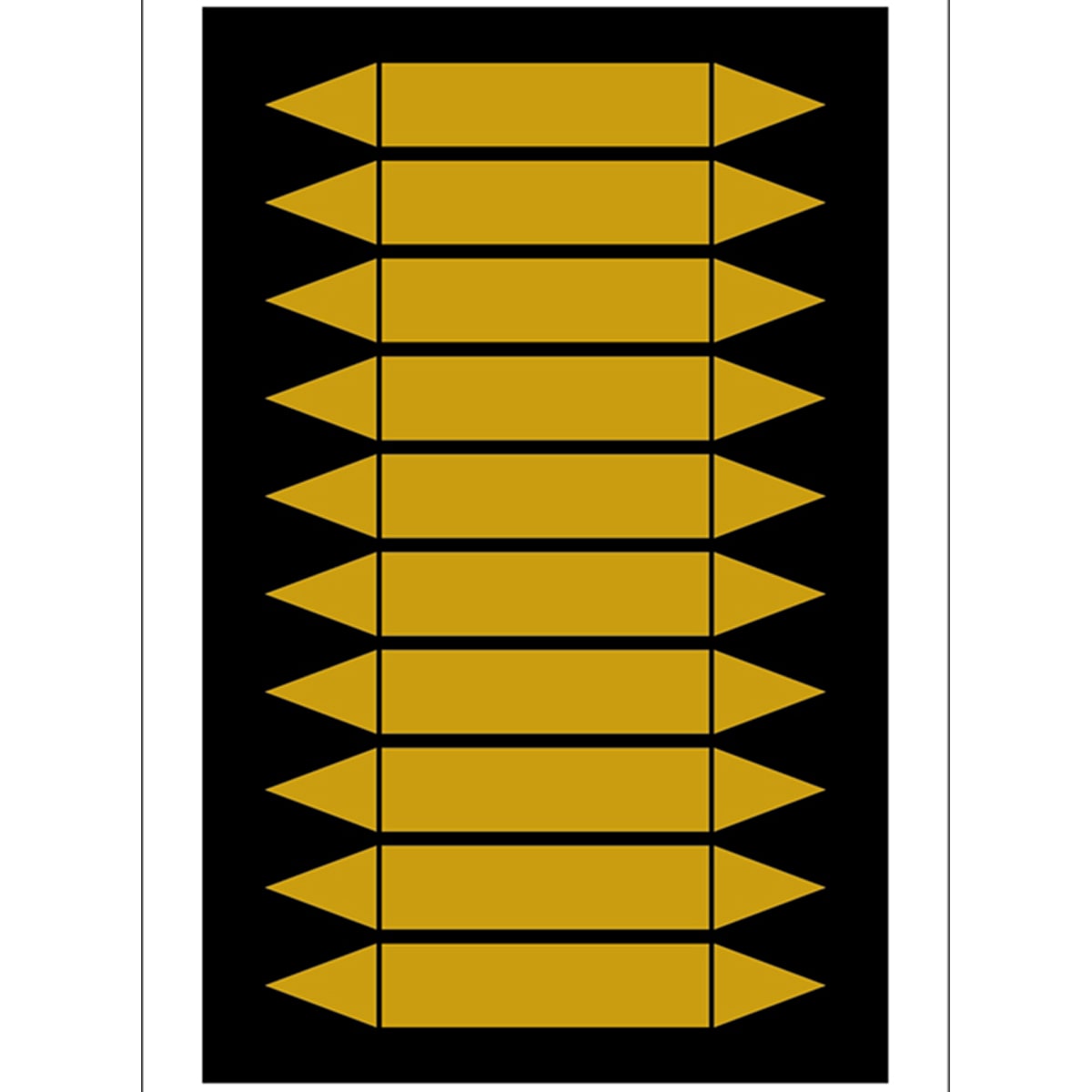 BRADY - Marcatubi scrivibili su foglio 225358