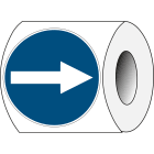 BRADY - Segnaletica di obbligo in rotolo – PIC 258 227529