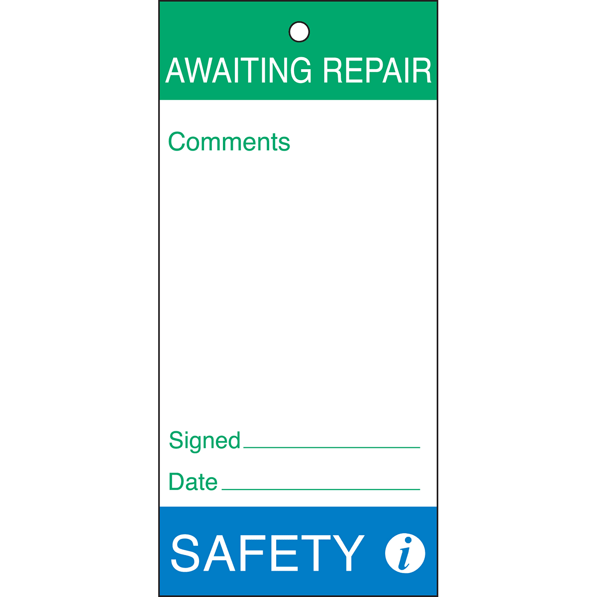 BRADY - Cartellini per manutenzione e qualità 230808