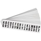BRADY - Lettere e numeri identici su foglio per interni