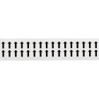 BRADY - Lettere e numeri identici su foglio per interni