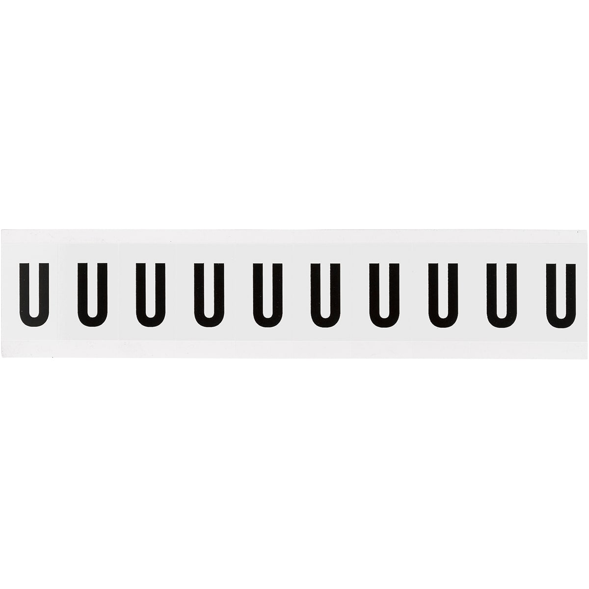 BRADY - Lettere e numeri identici su foglio per interni 234383