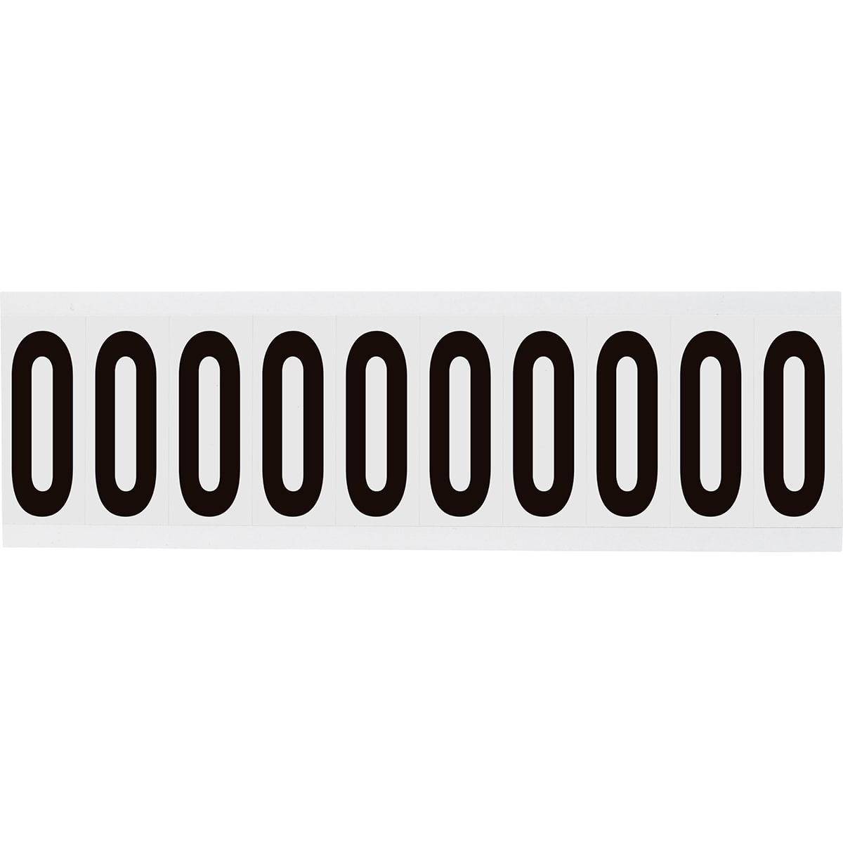 BRADY - Lettere e numeri identici su foglio per interni