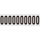 BRADY - Lettere e numeri identici su foglio per interni