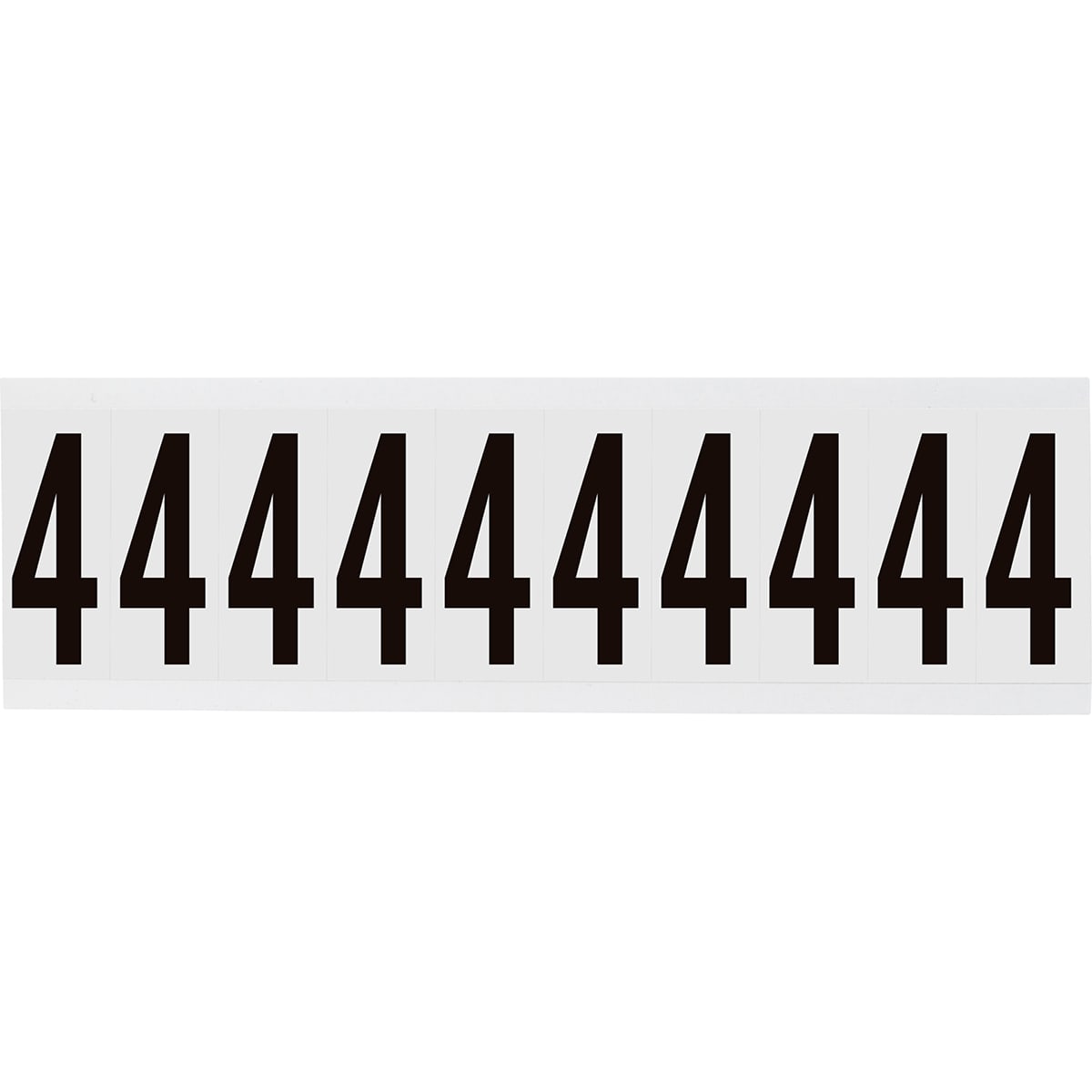 BRADY - Lettere e numeri identici su foglio per interni