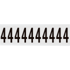 BRADY - Lettere e numeri identici su foglio per interni 234457