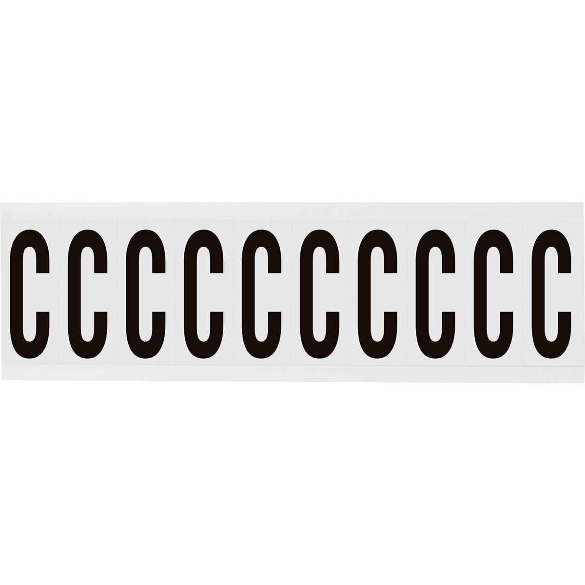 BRADY - Lettere e numeri identici su foglio per interni 234465