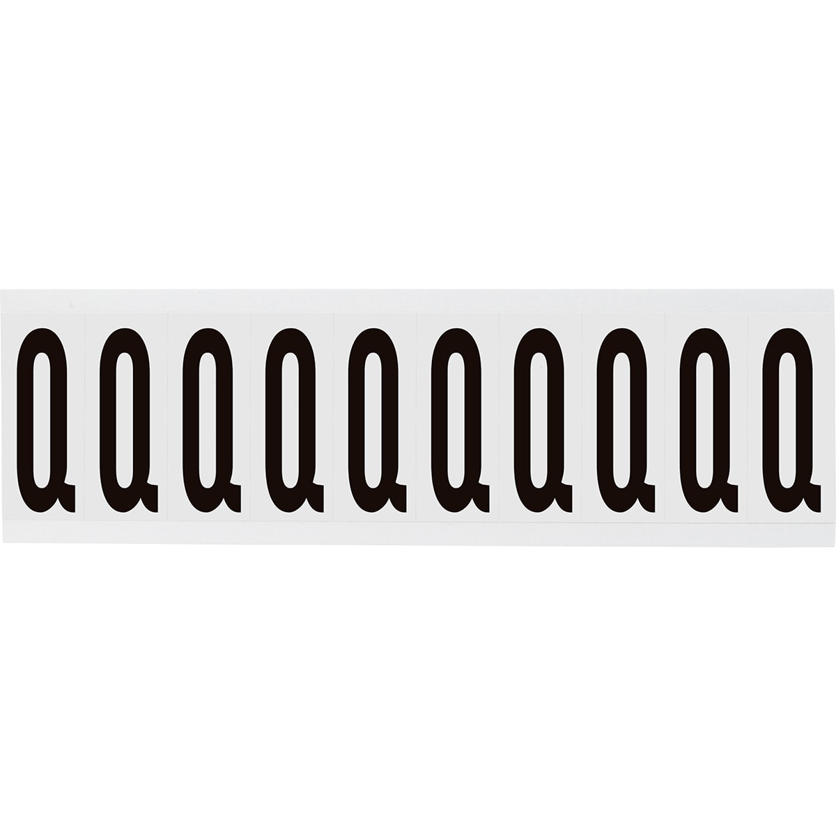 BRADY - Lettere e numeri identici su foglio per interni