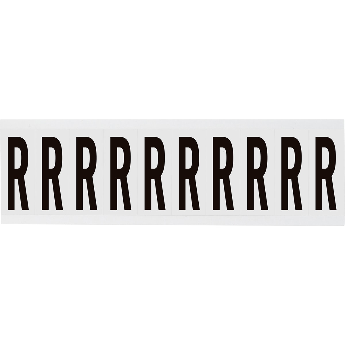 BRADY - Lettere e numeri identici su foglio per interni 234480