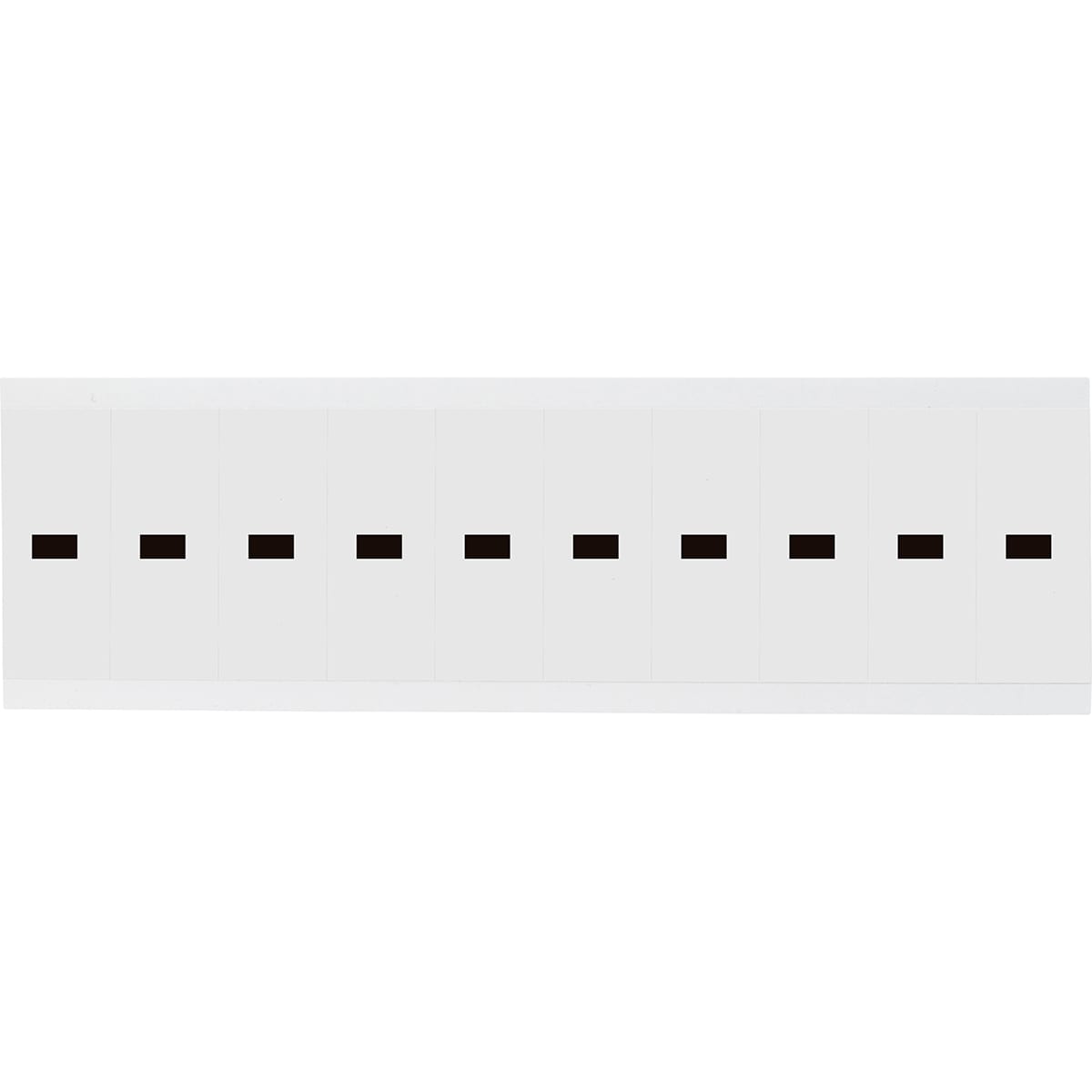 BRADY - Lettere e numeri identici su foglio per interni