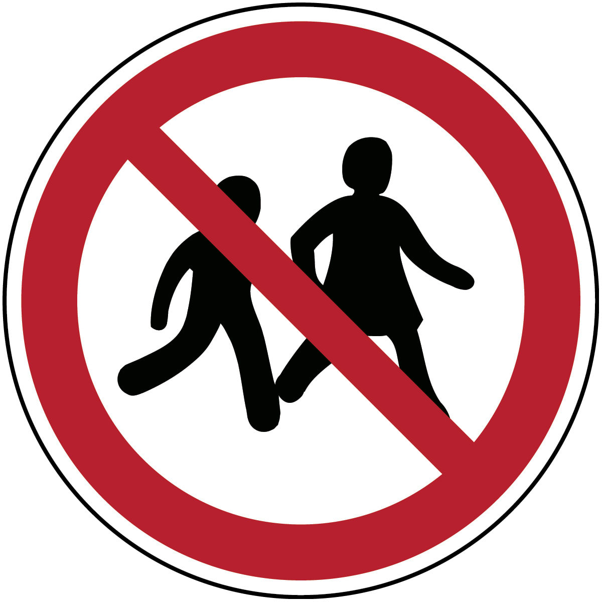 BRADY - Segnaletica di sicurezza ISO – Proibiti i bambini