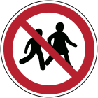 BRADY - Segnaletica di sicurezza ISO – Proibiti i bambini