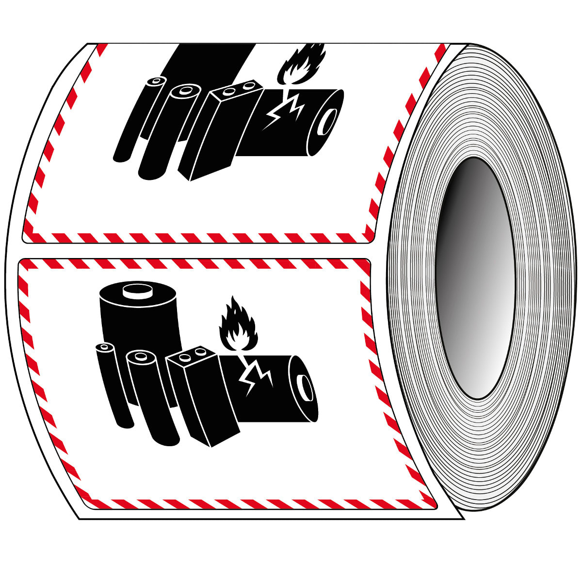 BRADY - Etichetta per confezioni di batterie a ioni di litio 237810