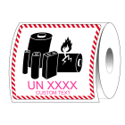 BRADY - Etichetta per confezioni di batterie a ioni di litio personalizzata 237820