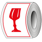 BRADY - Etichetta per confezioni - Fragile 237825